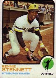 1973 Topps Baseball Cards      348     Rennie Stennett